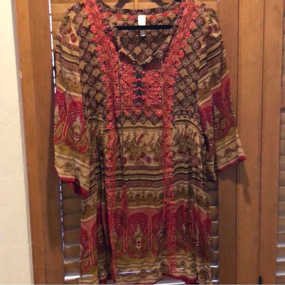 RAGA Multicolor Floral Pattern Top